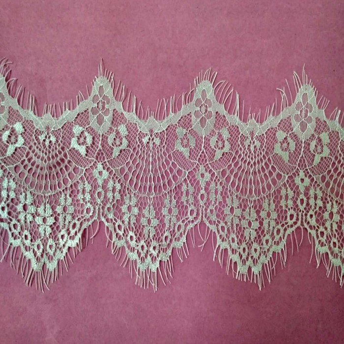 2024 hot elastic lace beautiful stretch tulle eyelash lace