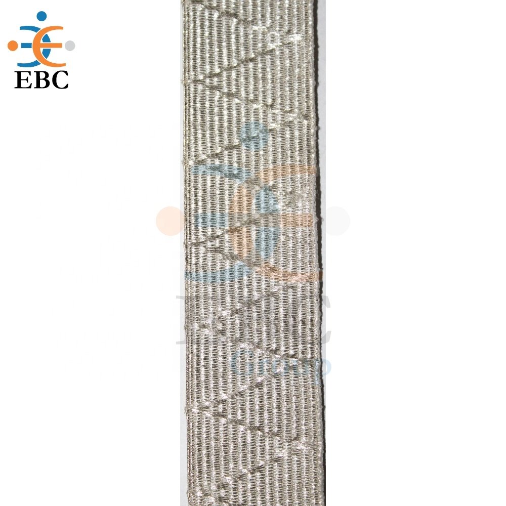 Custom High Quality Gold Wire French Braid Gold Wire Lace Tresse Galloon Ribbon Tape Gold Trimmings Bulk OEM Factory Supply