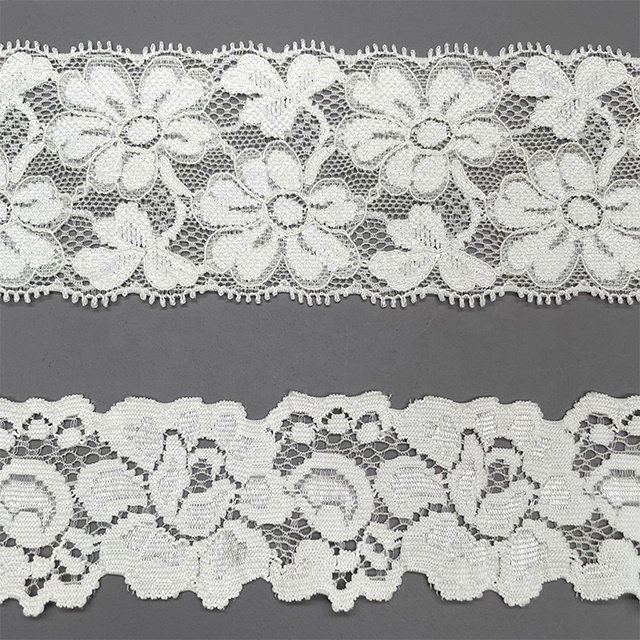 TUTON Custom Elastic French Lace 4.0/5.7/6.0 CM Trim Wholesale For Underwear