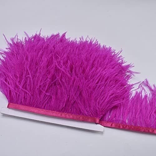 10-15cm Ostrich Feather Trimming for Shoes and Bags Manufacturers' Stock Supply for Costume Accessories