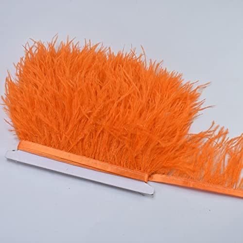 10-15cm Ostrich Feather Trimming for Shoes and Bags Manufacturers' Stock Supply for Costume Accessories