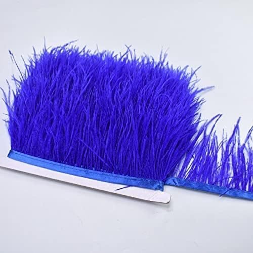 10-15cm Ostrich Feather Trimming for Shoes and Bags Manufacturers' Stock Supply for Costume Accessories