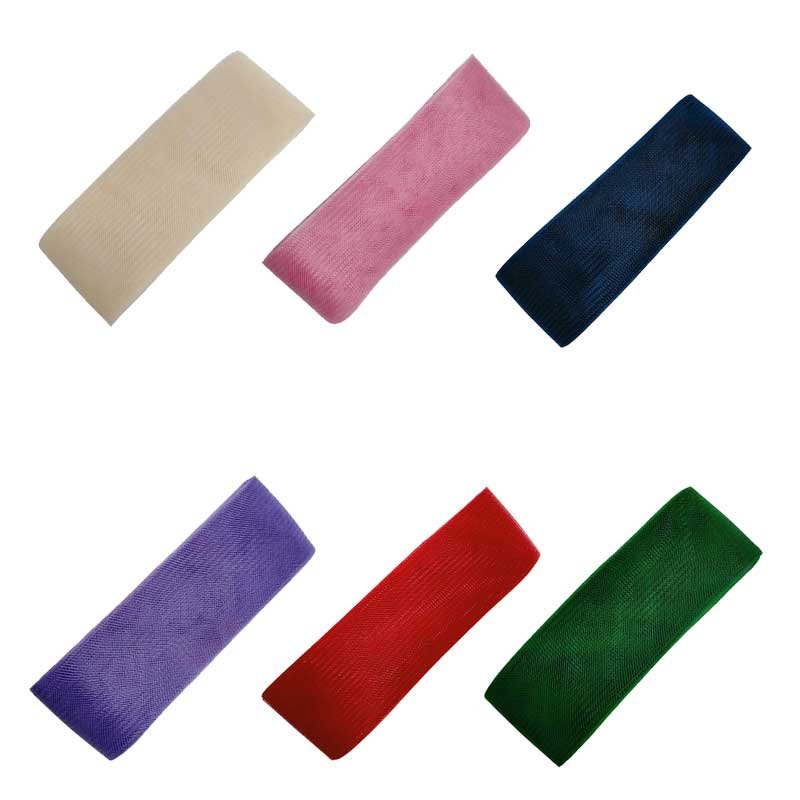 Custom Size Color Stiff Horsehair Material Braid 4 Inch Wide 25 Yards Horse Tail Trimming Accessories For Wedding Dress