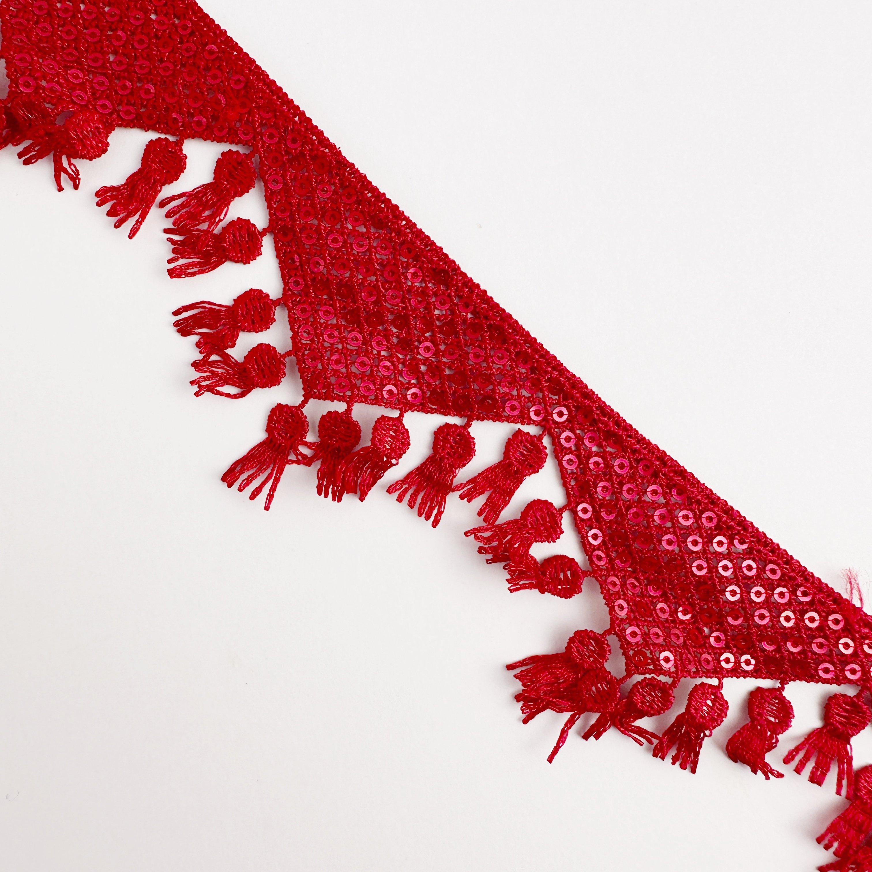 2023 Free samples cheap colour fringe tassel hand embroidery Hollow Hollow lace trim