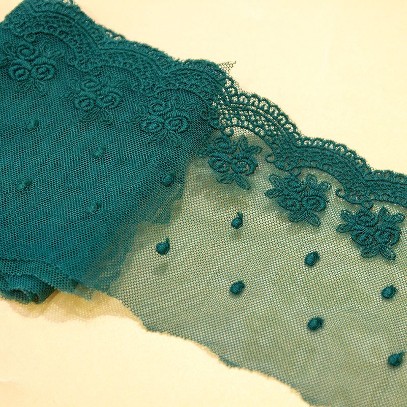 Embroidery Lace Fabric Garment Pastoral Decoration Polyester guipure lace Mesh Trimmings Lace to apply in clothes