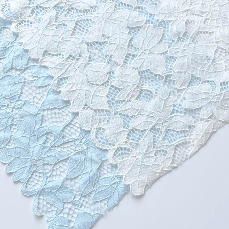 Wholesale 20Cm Width Stretch Lace Trim Flowers For Garment Craft Wedding Dress Decorative Lace