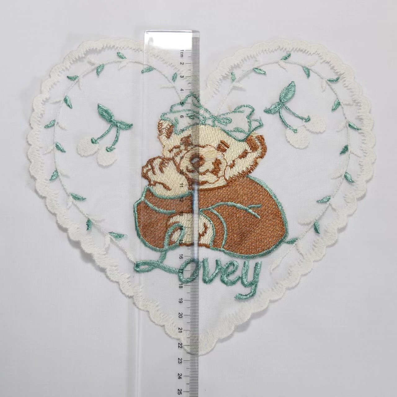 Home textile home decoration embroidery lace flower piece four sets of jewelry net yarn cloth spot wholesale