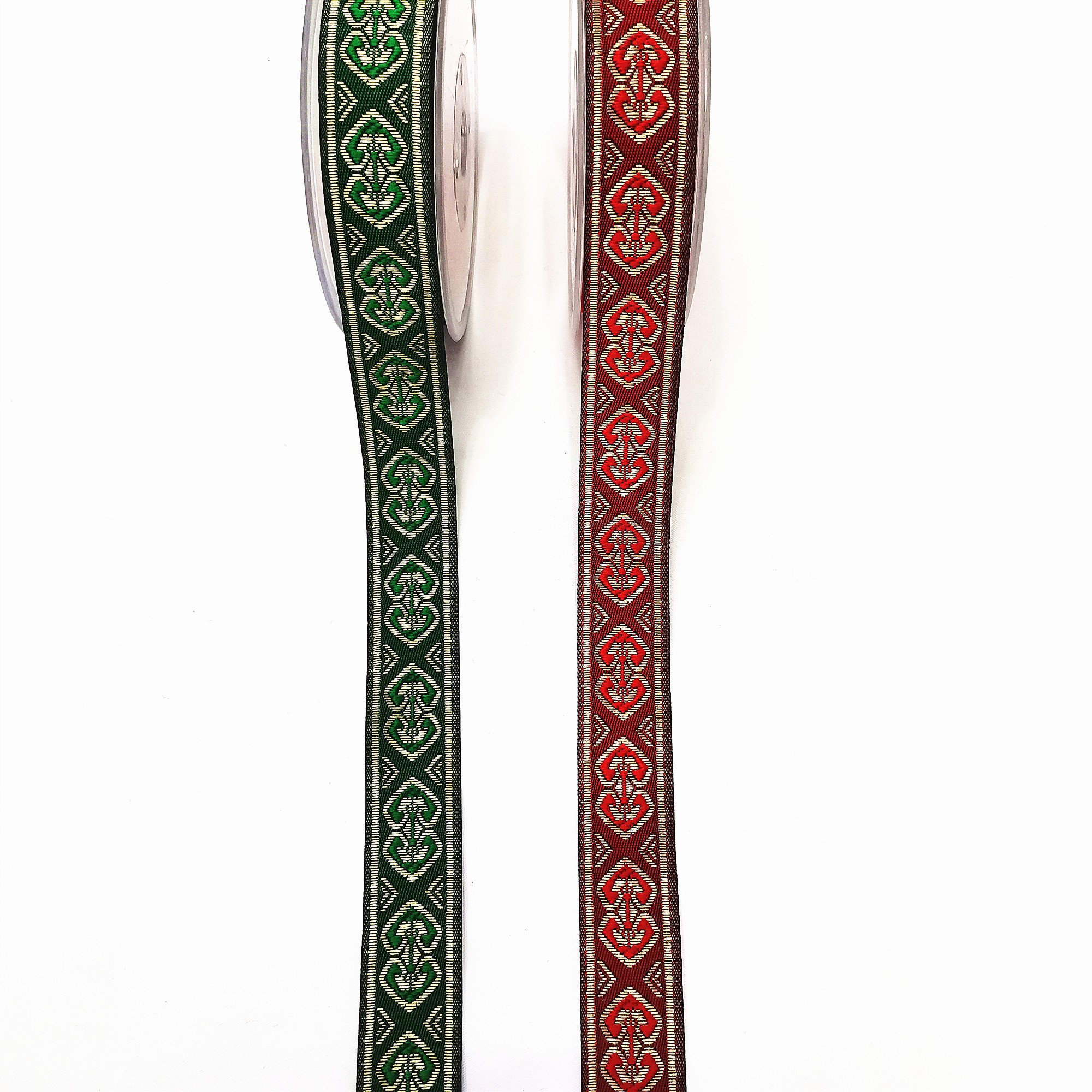 High Quality Fashion Webbing Grosgrain Christmas Jacquard Ribbons