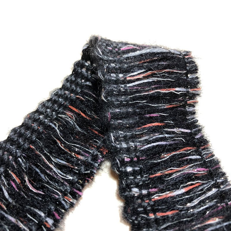 Colorful wool tassel fringes lace trims with gold and silver silk ethnic style tape curtain skirt clothing accessories