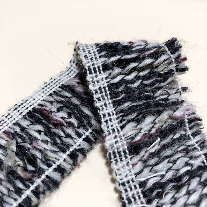 Colorful wool tassel fringes lace trims with gold and silver silk ethnic style tape curtain skirt clothing accessories