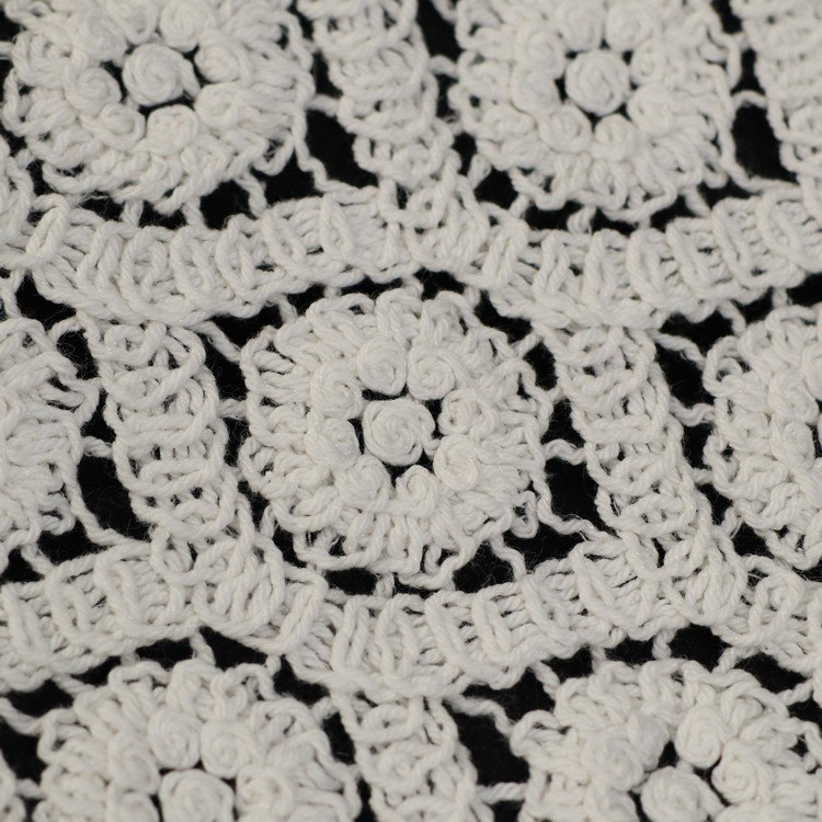 Swiss Embroidery Bridal White Polyester 100% Cotton Swiss Voile Lace Trim Fabrics For Cloth Materials