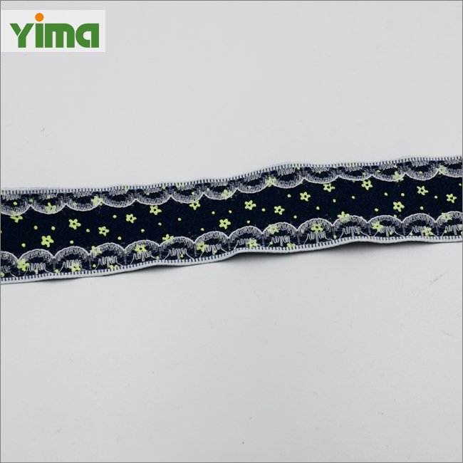 Embroidery fabric lace trim sequin bead border 3D french lace lacy fabric accessories for underwear garment and dress