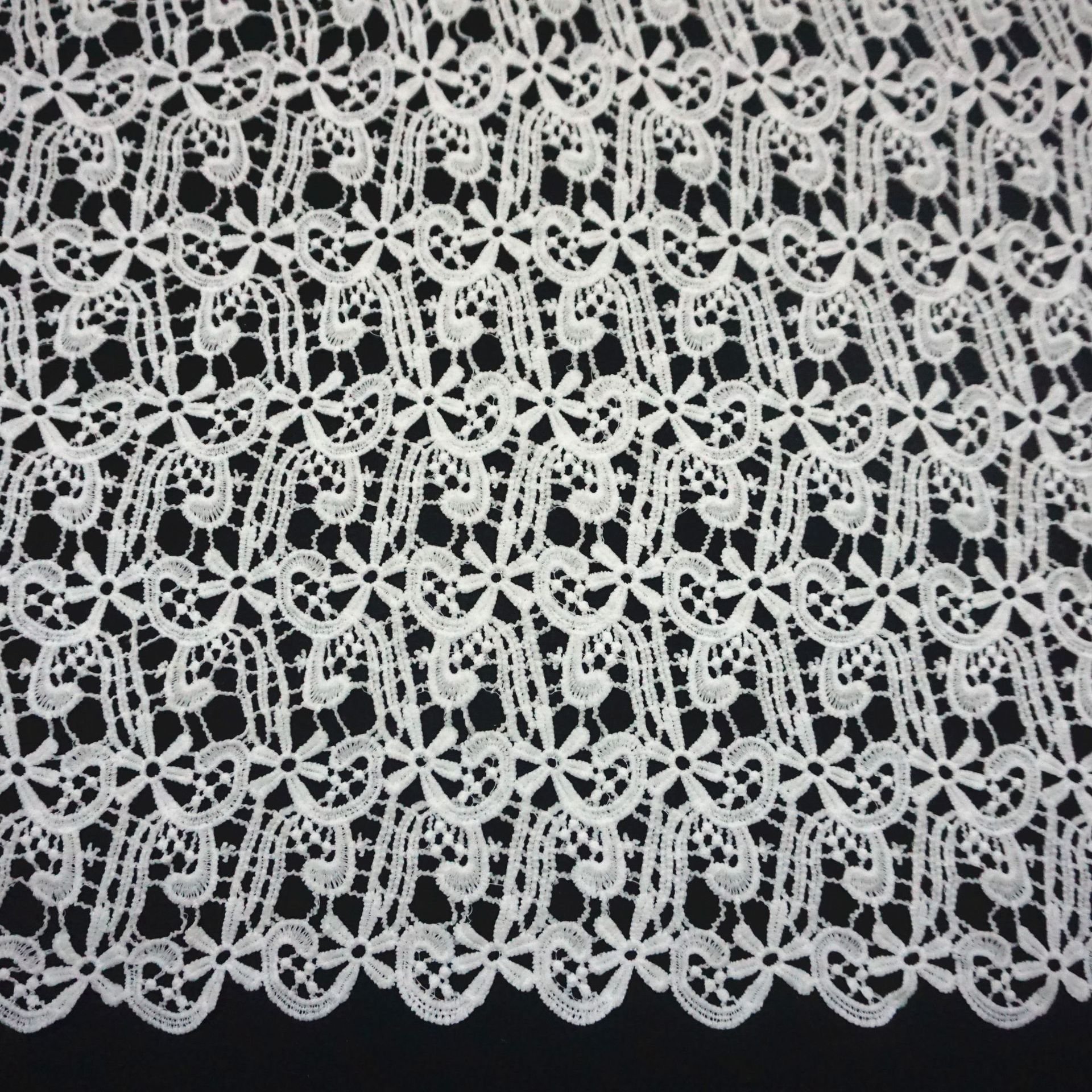 Milk Shreds White Embroidery Bridal Wedding Roll Cotton Trimming Ribbon Lace Trim For Dress