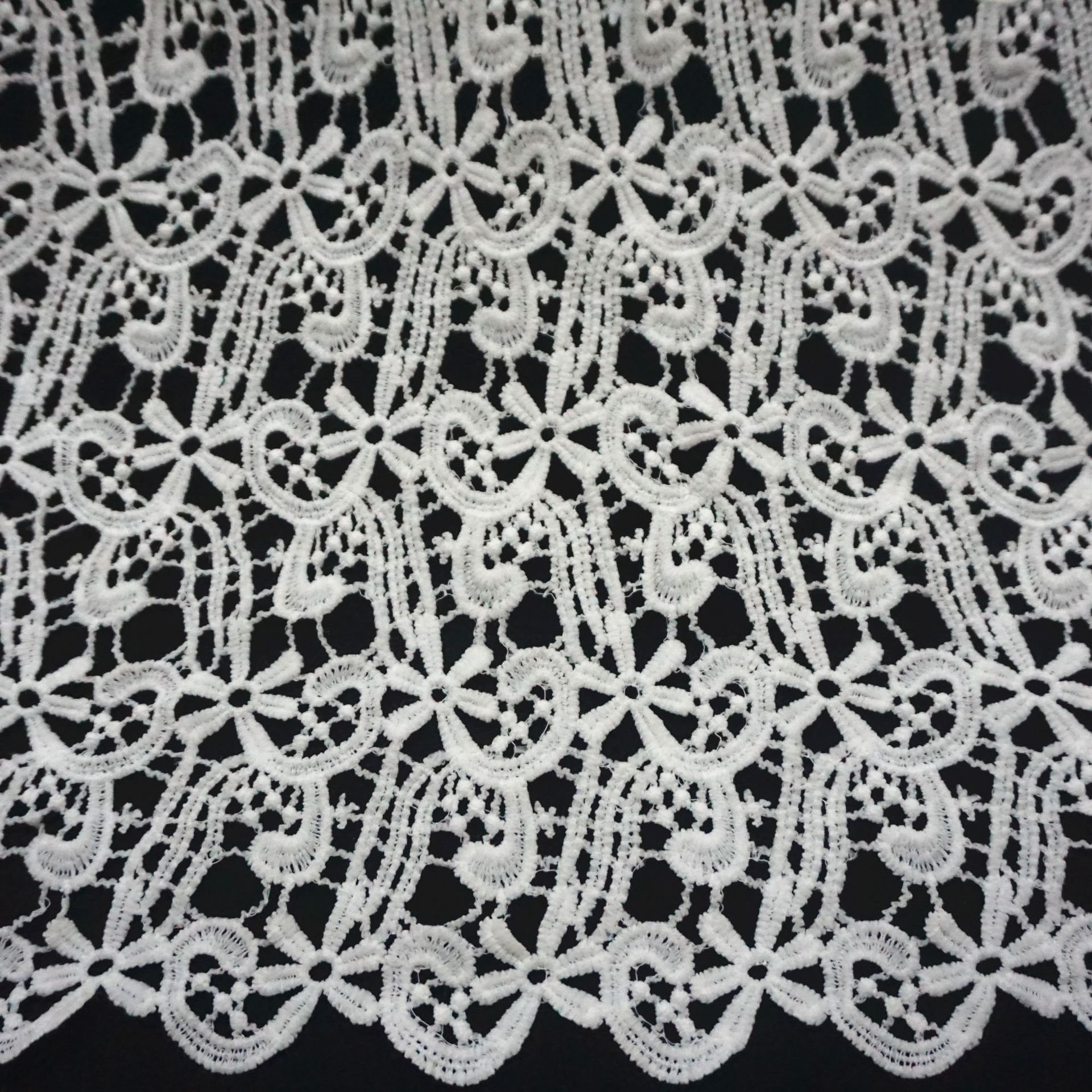 Milk Shreds White Embroidery Bridal Wedding Roll Cotton Trimming Ribbon Lace Trim For Dress