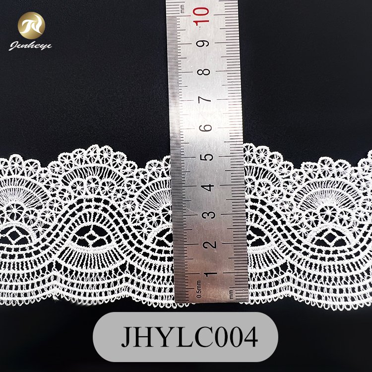 5.5 cm 100% Cotton Material Made Lace Fabrics Trimming Elastic Lace Fabrics Trimming For Women