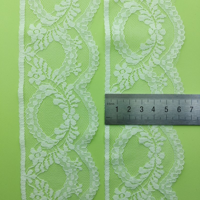 High Quality French Style Trim Lolita Decor Inelastic Knitted Nylon Lace Edge