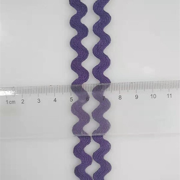 Multiple Colors Available Rick Rack Trim 7mm Width 26color Cotton Cord Baby Ric Rac Trim Pastel