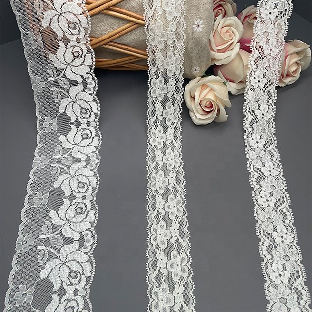 TUTON Custom Elastic French Lace 3.6/3.8/7.0 CM Trim Wholesale For Underwear