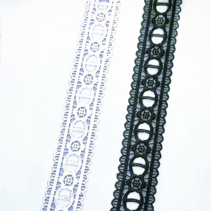 Lace ribbon trim for dress and tablecloth decoration