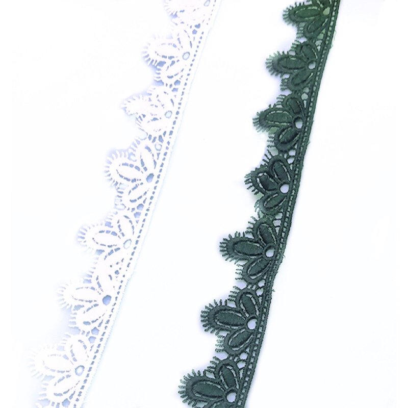 Lace ribbon trim for dress and tablecloth decoration