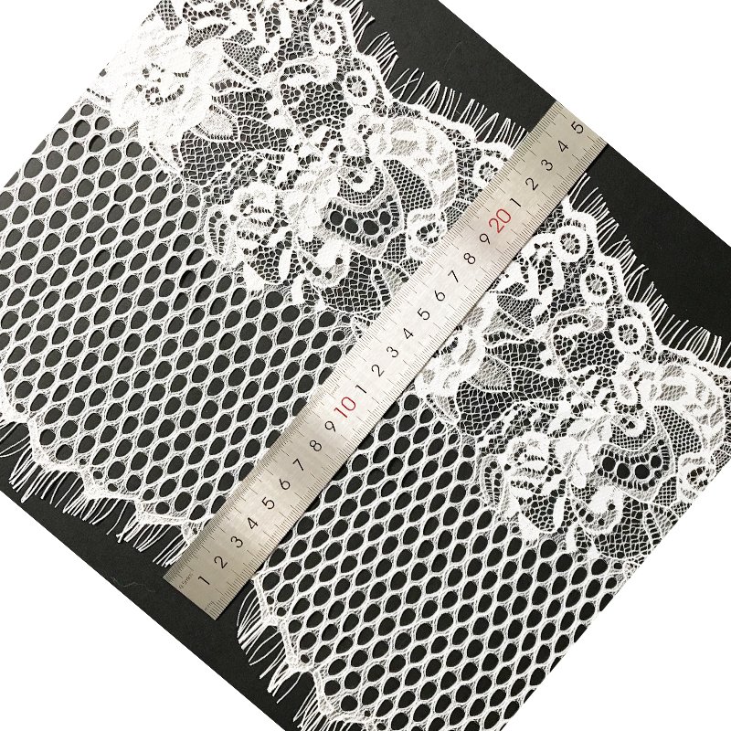 9.3 inches lace crochet trim for lingerie collections