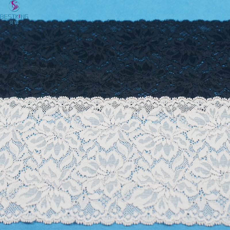 high-quality and cheap Lace Trim French Lace Trim Elastic Spandex Nylon Stretch Lace Trim