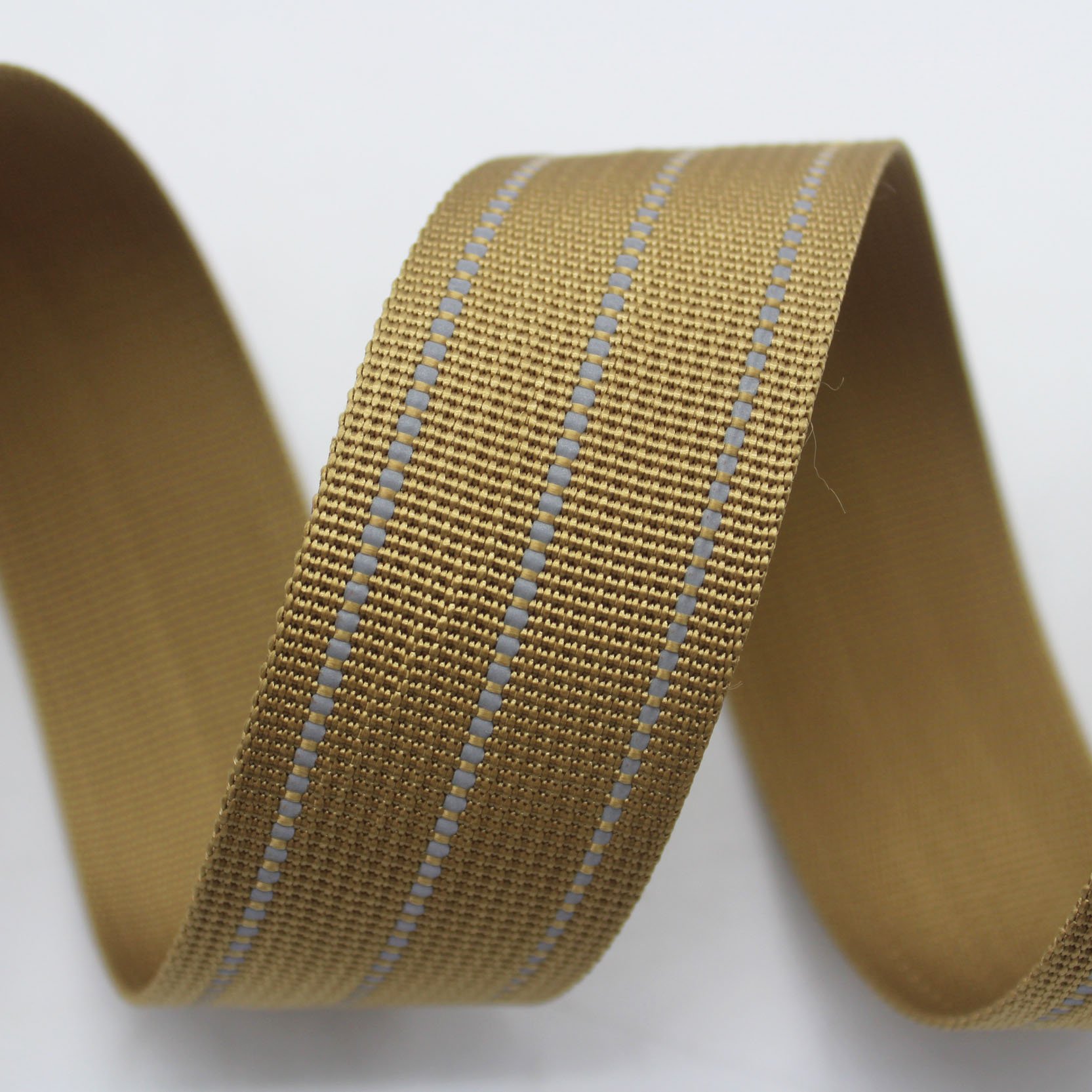 1.5 inch nylon webbing fabric bag shoulder strap satin ribbon jacquard ribbon trim
