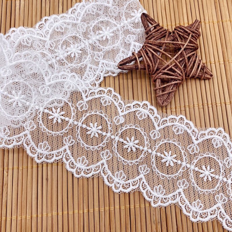 Embroidery trim Ribbon Sewing Fabric Roll Wholesale Lace Ribbon
