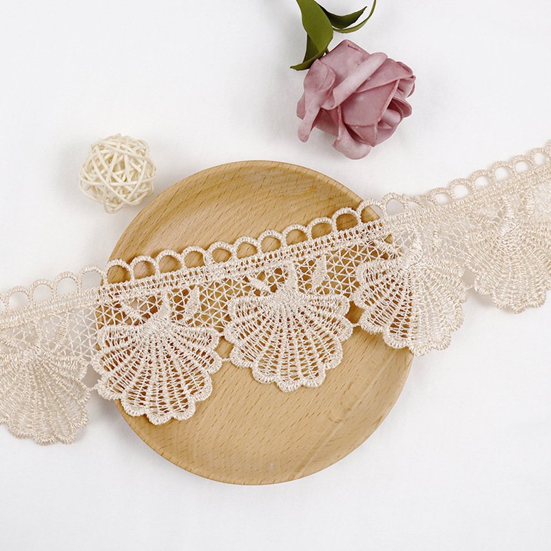 Stock Bridal Lace Fabrics Embroidered Fantasy Illusion-colour Sequins dress making lace fabric