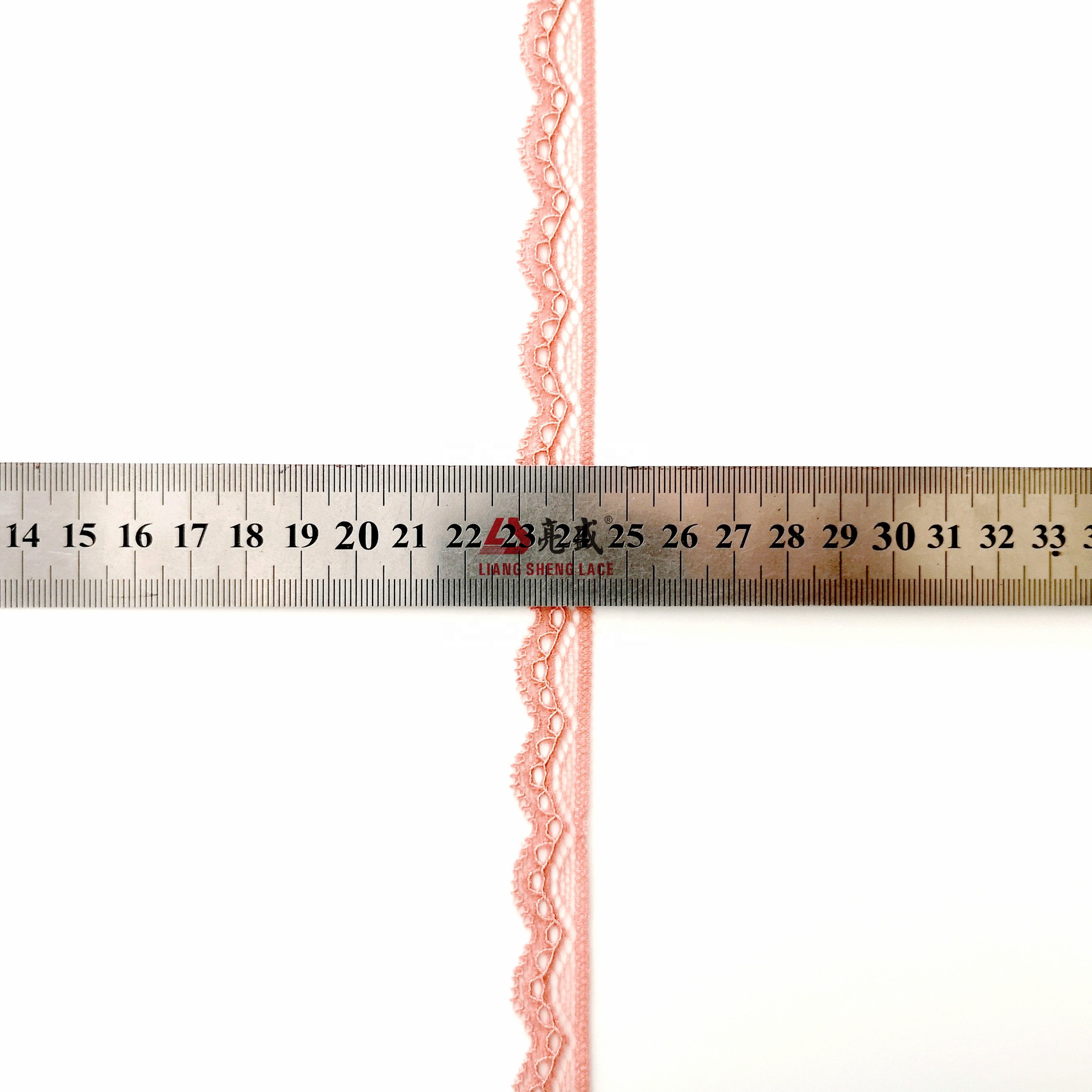 Wholesale Factory color Scalloped Nylon Lace Trim Eyelash Trimming Lace