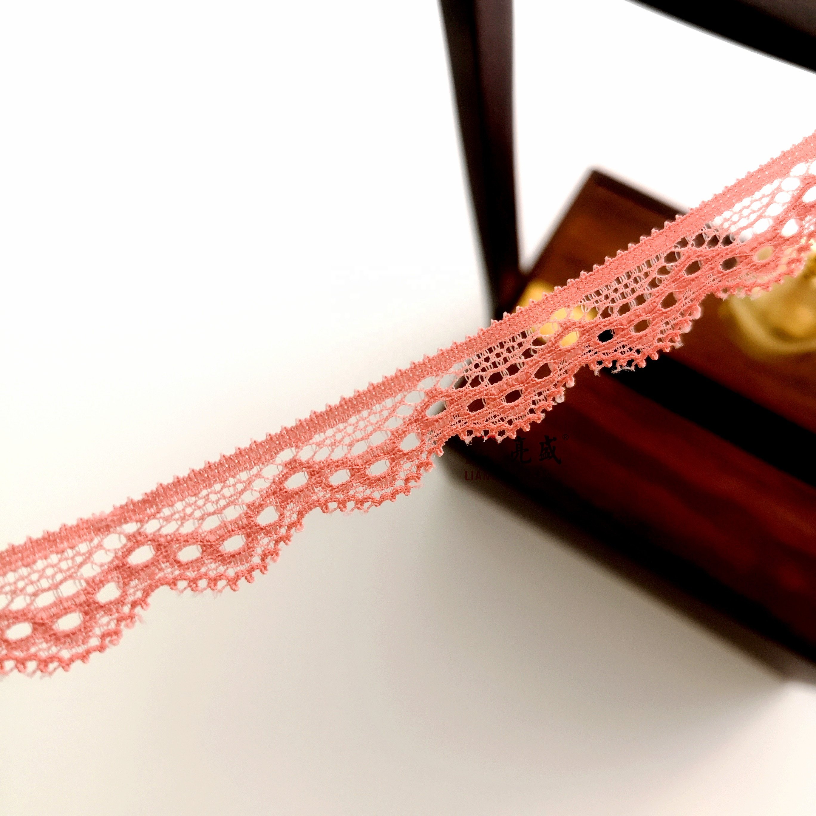 Wholesale Factory color Scalloped Nylon Lace Trim Eyelash Trimming Lace