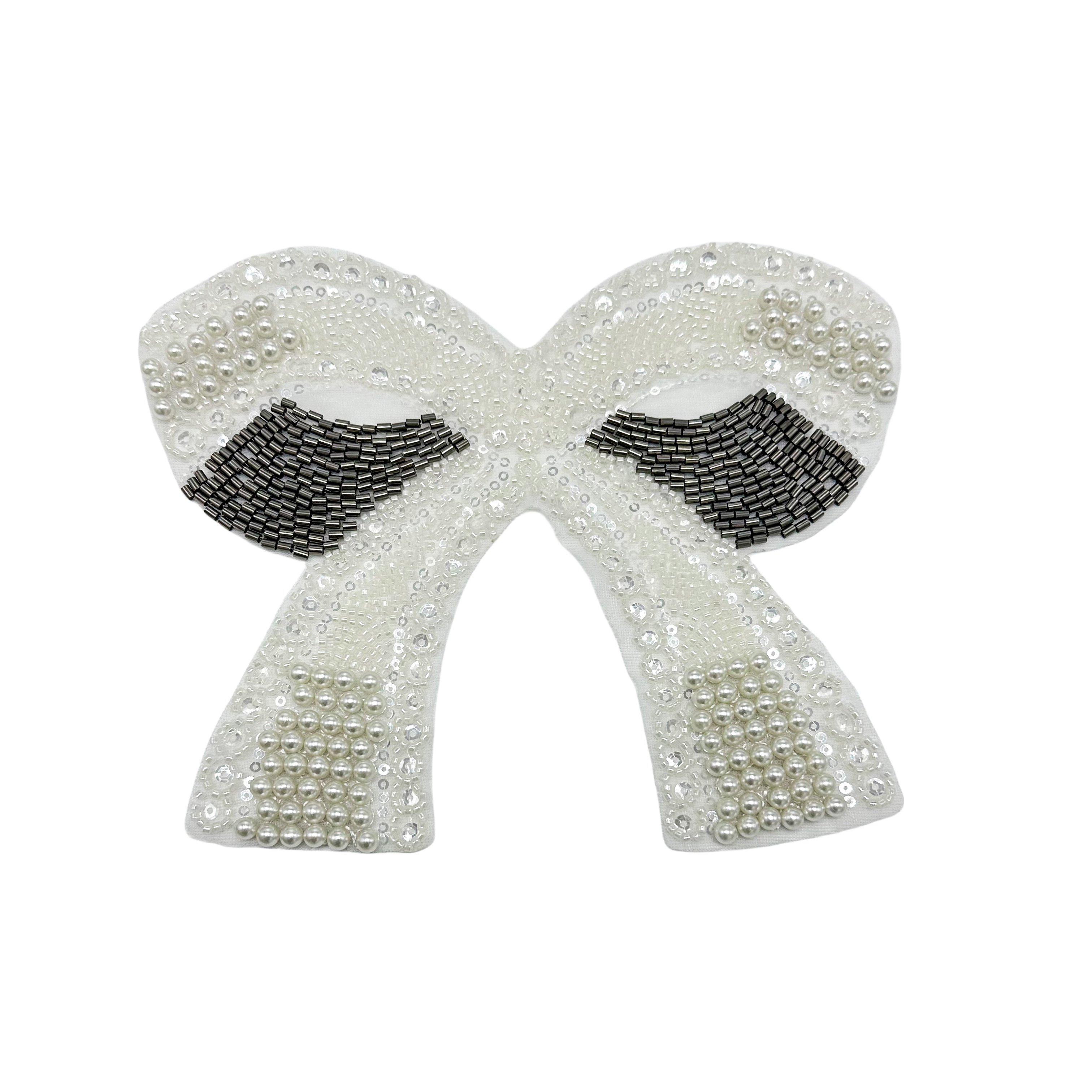 Butterfly Knot Patch Handmade DIY Clothing, Hole Mending Water Diamond Cloth Patch Embroidery Hole Mending Patch Sequin Trim