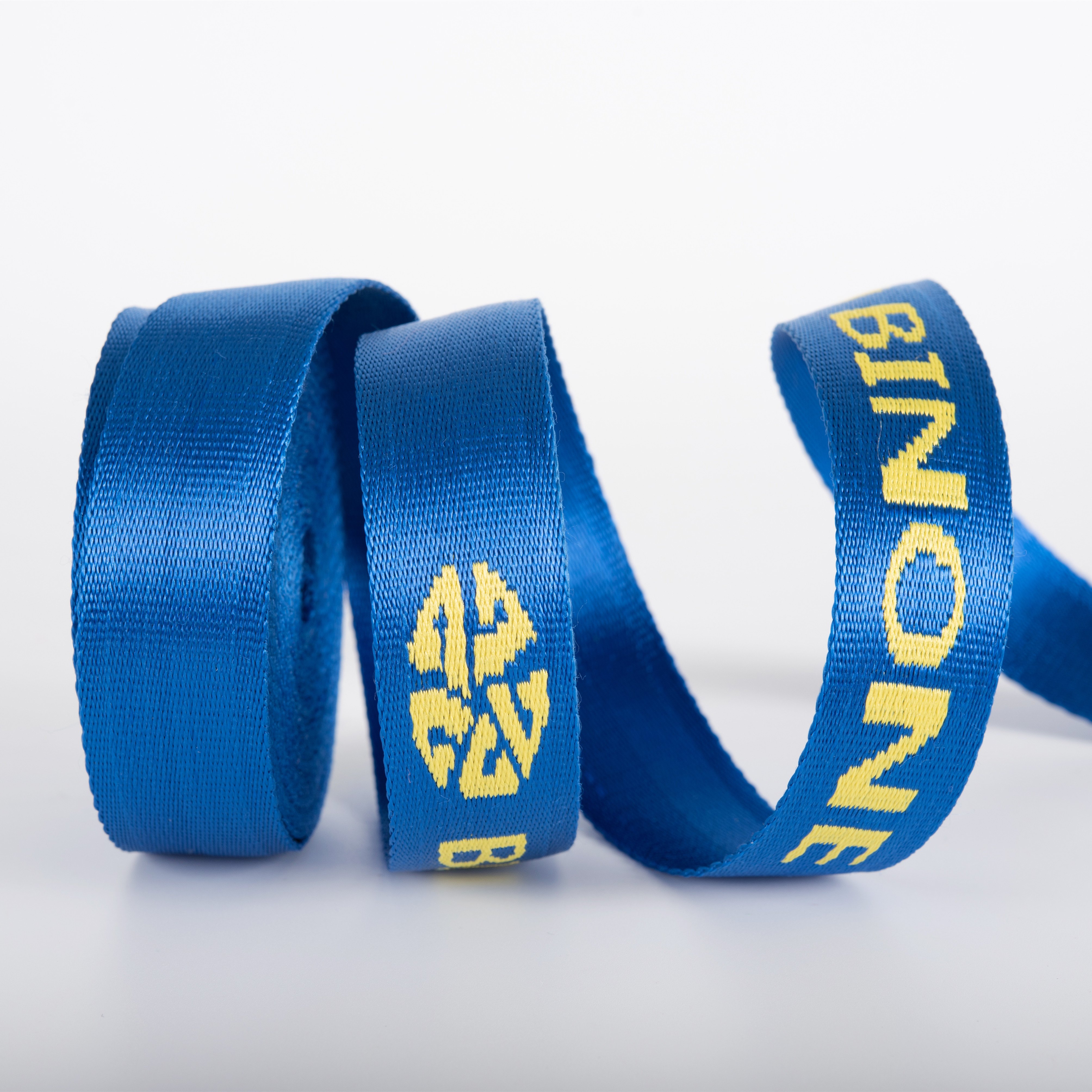 Polyester jacquard webbing tape with OEM Logo Decorative Craft Ribbon Sewing Trim Woven Trim Embroidered Ribbon