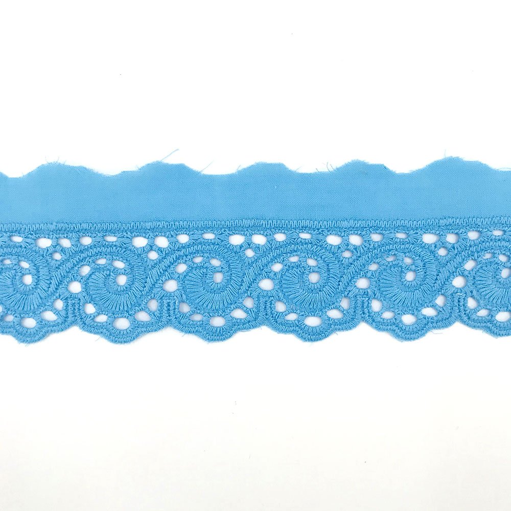 Fast Production Custom Garment Trimming Crochet Cotton Trim Lace Good Quality 100% Cotton lace Garment