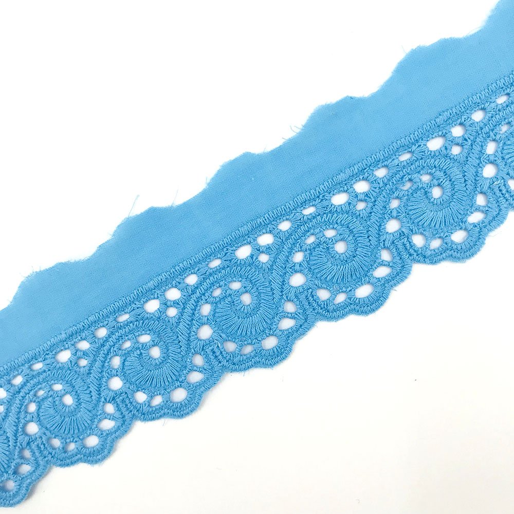 Fast Production Custom Garment Trimming Crochet Cotton Trim Lace Good Quality 100% Cotton lace Garment
