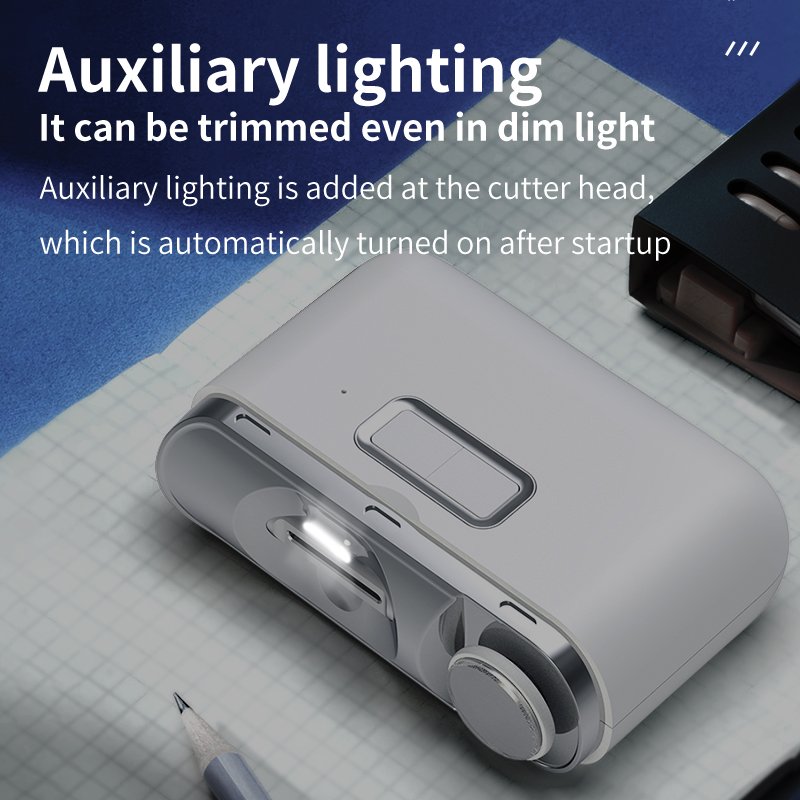 Nail Trimming Cutting 2 In 1 Electric Automatic Nail Cutter Machine