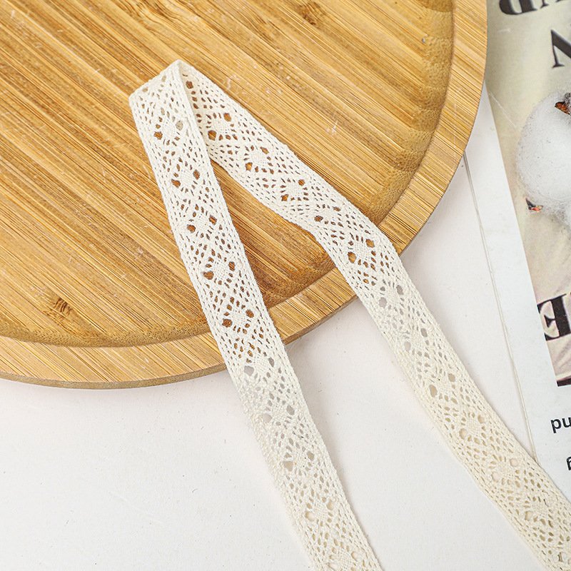 Customized Cotton Lace Trim Crochet Lace Trim For Garments/Curtain