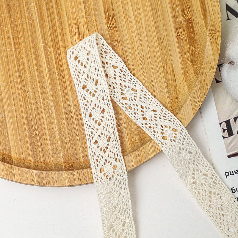 Customized Cotton Lace Trim Crochet Lace Trim For Garments/Curtain
