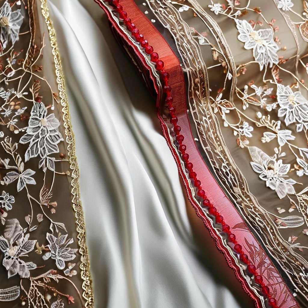 Wholesale 1CM Colored Crystal Rhinestone Embroidery Lace Trim beaded Edge Garment Accessories