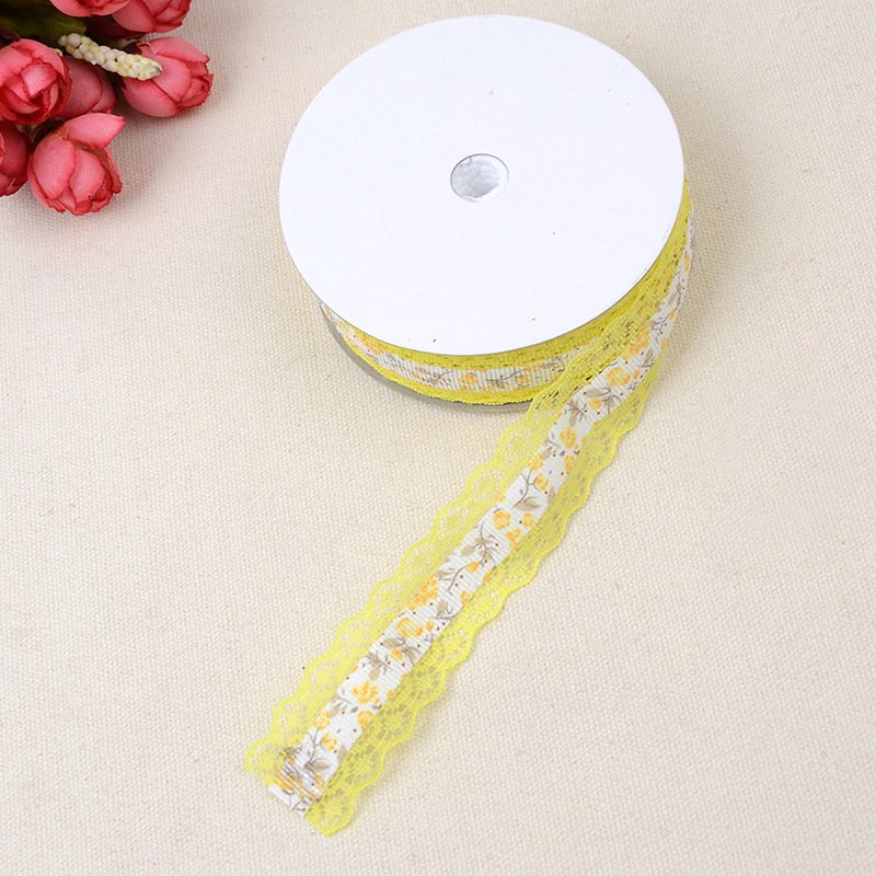 25mm Handmade Lace fancy Ribbon Net encaje bordado Lace Trim Embroider Crafts For Sewing Decoration Handicrafts