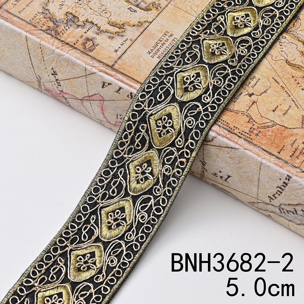 Glitter Organza Embroidery Mesh Lace Trim Ribbon For Clothing Curtain Accessories