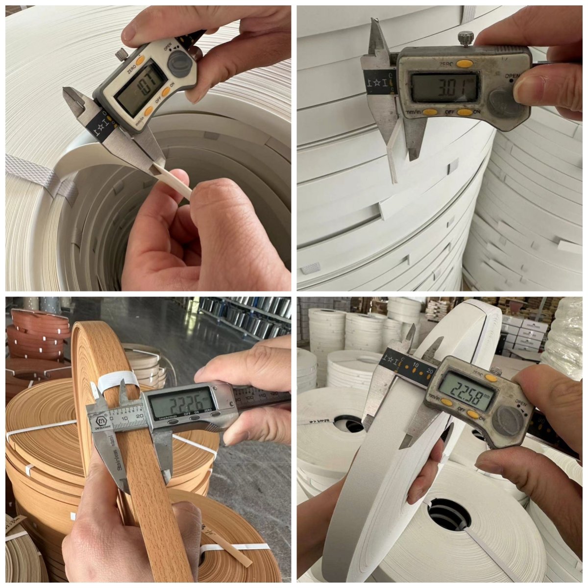 Factory Direct Edge Tape Reasonable Price Decorative Pure Color Edge Banding Trim For Furniture Accessories