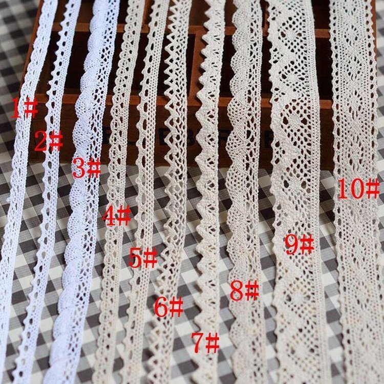 Knitted Trimming Cotton Lace