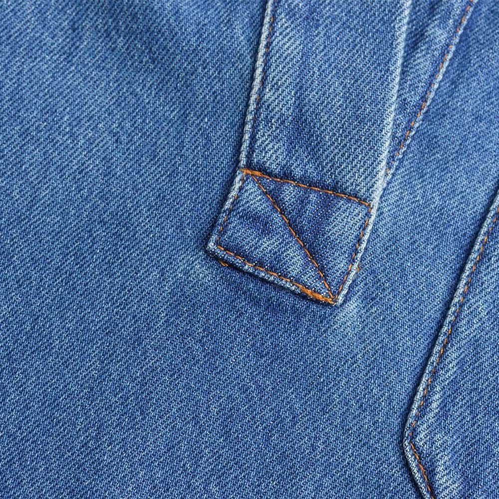 PB&ZA Women 2024 spring New Fashion Pocket trim denim Blouses Vintage Long Sleeve Female Shirts Blusas Chic Tops