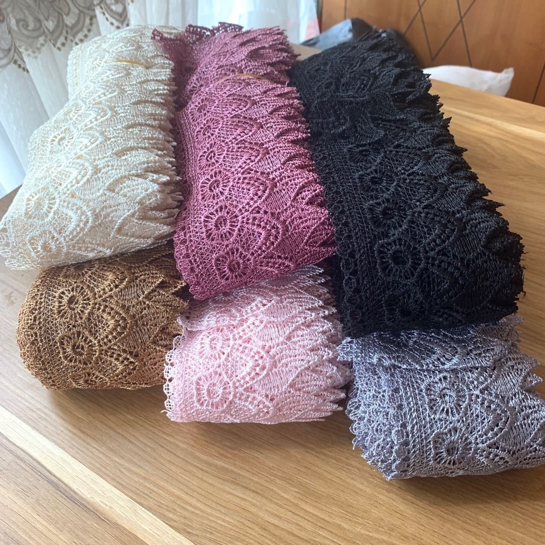 LS414 New Arrival Multi Color Water-soluble Embroidery Lace Trimming DIY Home Textile Clothing Decorative Accessories