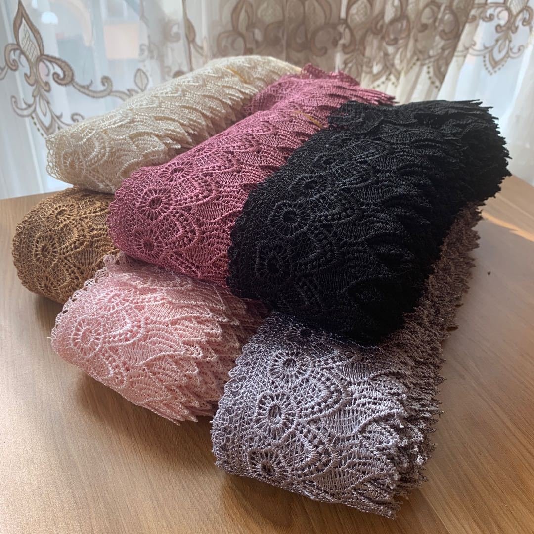 LS414 New Arrival Multi Color Water-soluble Embroidery Lace Trimming DIY Home Textile Clothing Decorative Accessories