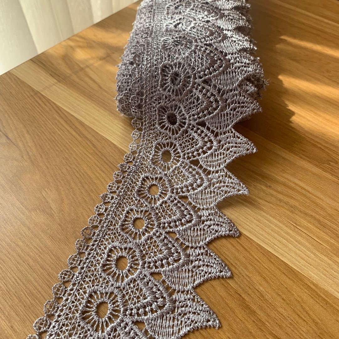 LS414 New Arrival Multi Color Water-soluble Embroidery Lace Trimming DIY Home Textile Clothing Decorative Accessories