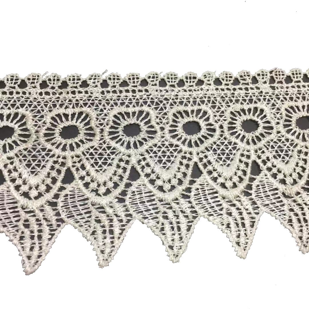LS414 New Arrival Multi Color Water-soluble Embroidery Lace Trimming DIY Home Textile Clothing Decorative Accessories