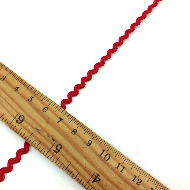 3MM colorful ric rac ribbon tape zig zag lace trimming ric rac trimming for clothing dress, bag shoes DIY accessories