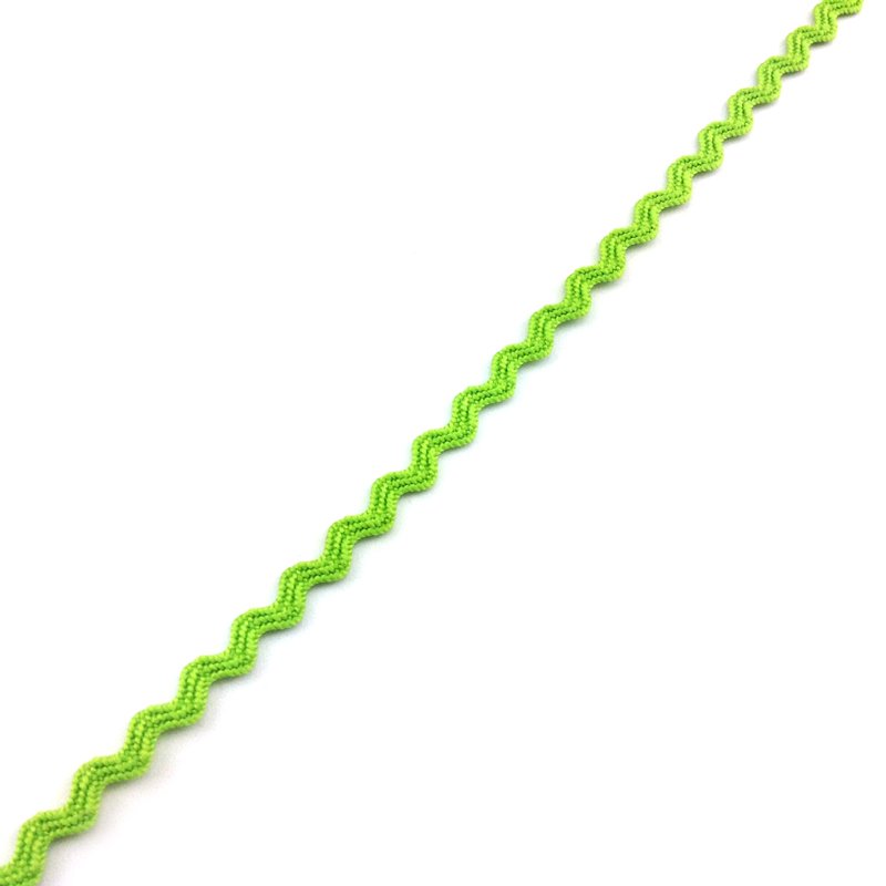 3MM colorful ric rac ribbon tape zig zag lace trimming ric rac trimming for clothing dress, bag shoes DIY accessories